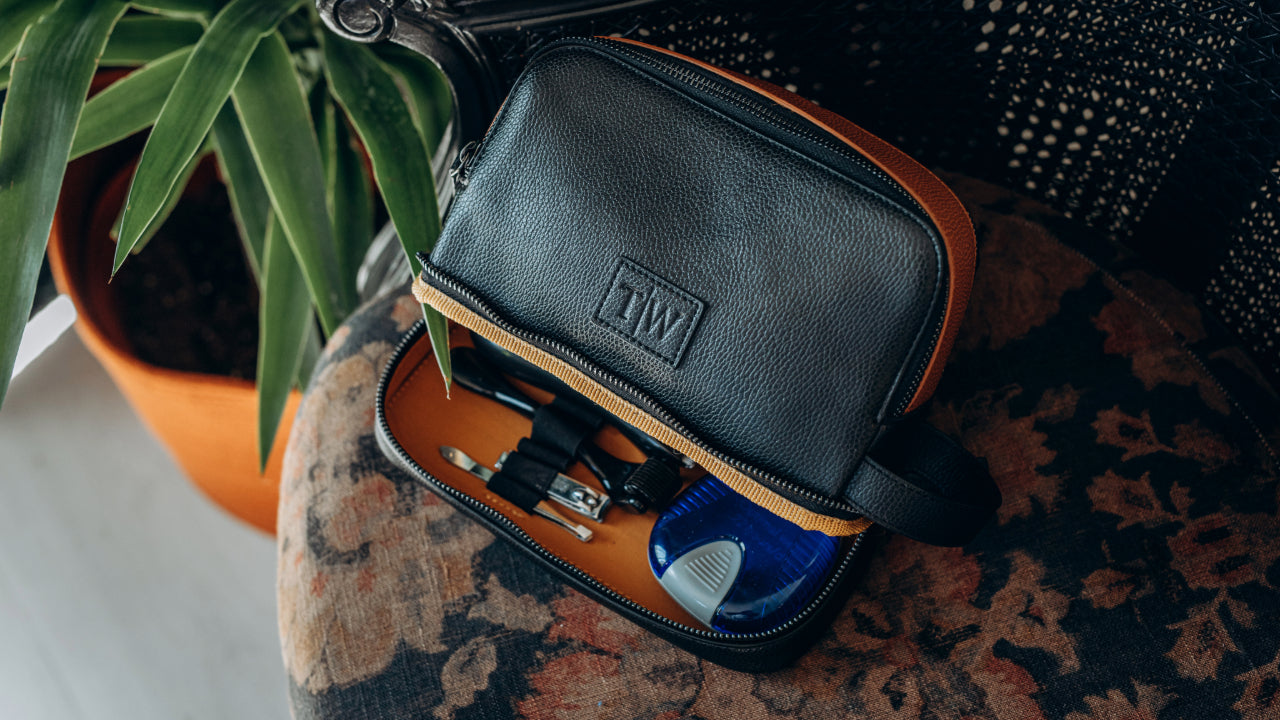 men toiletry bag