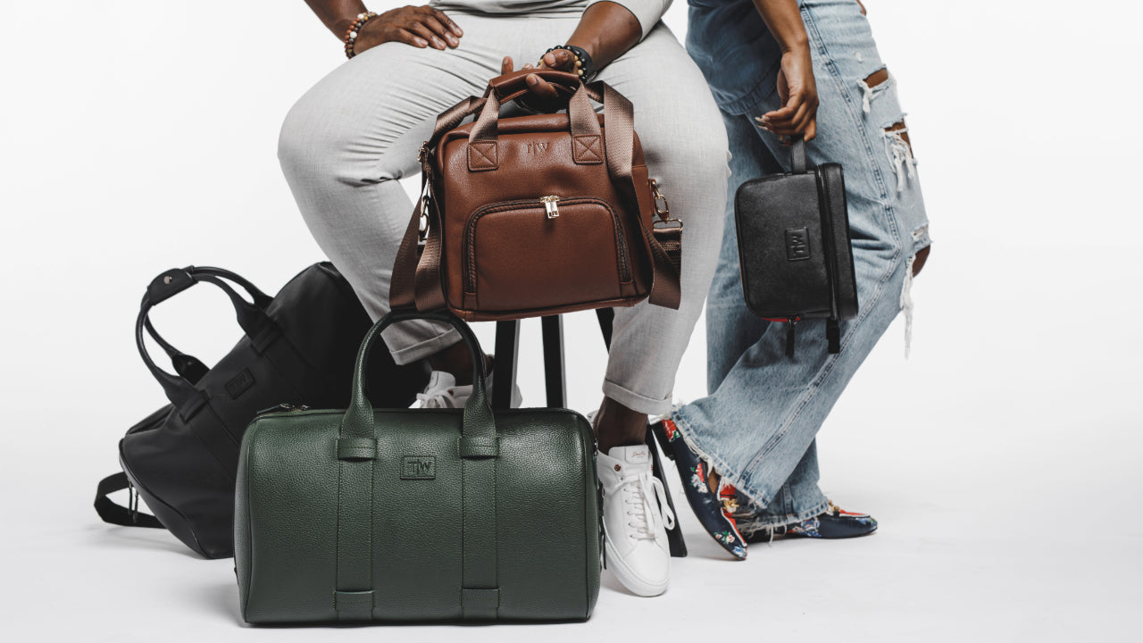 T|W travel bags.