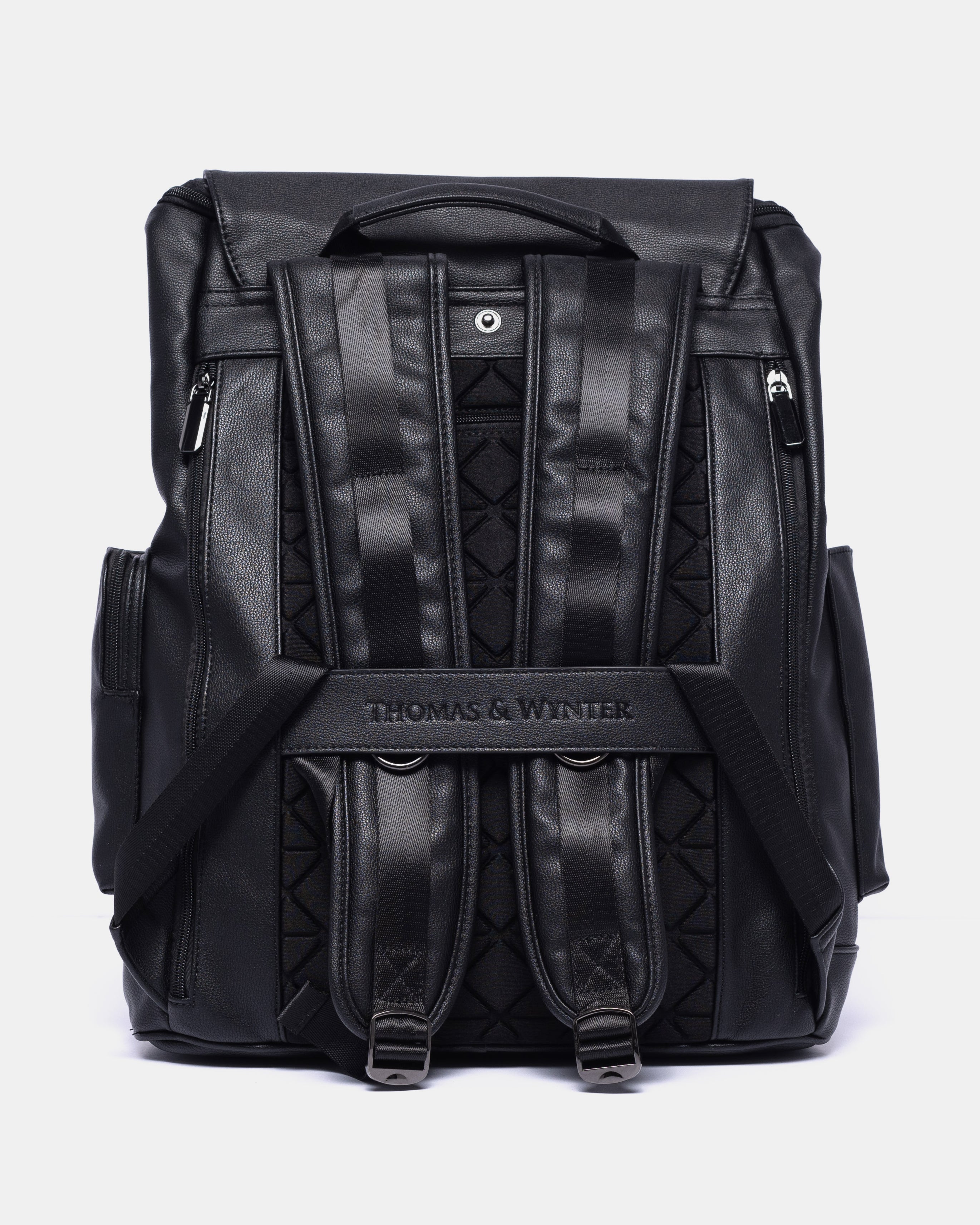 Mero Black Backpack - T|W Tote