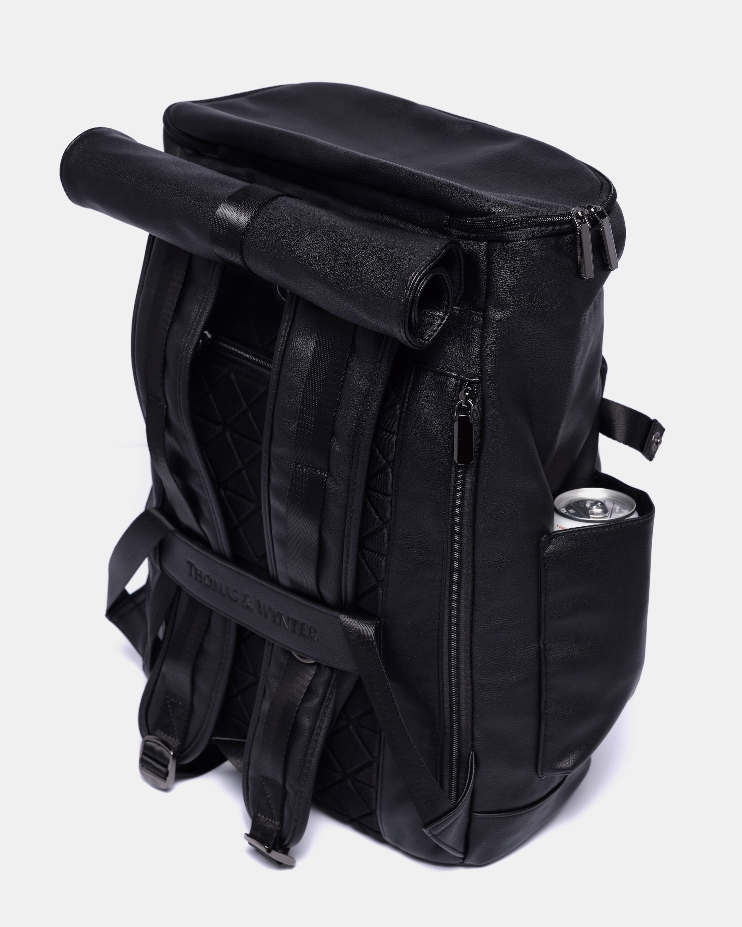 Mero Black Backpack - T|W Tote