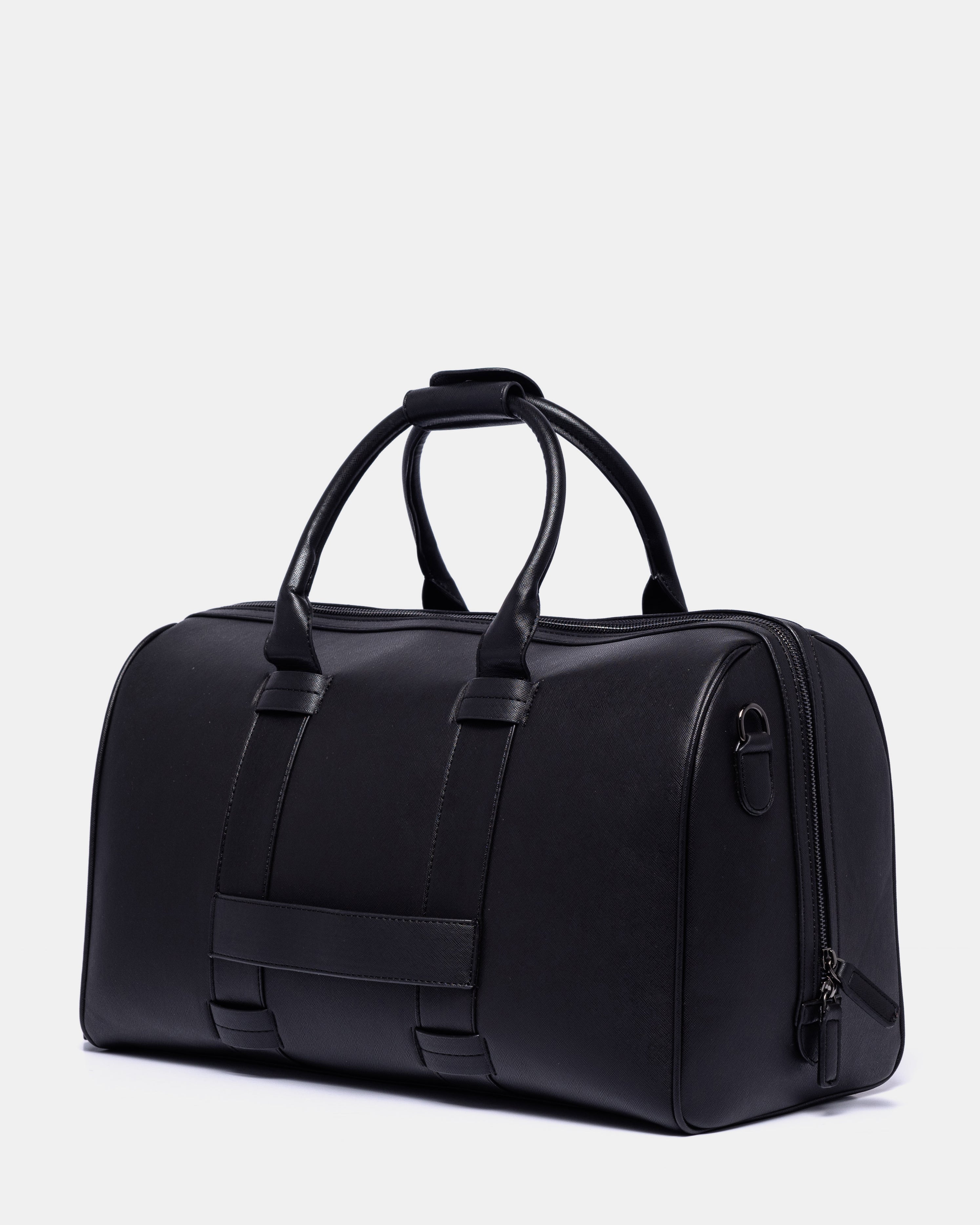 Mero Black Luxury Weekender - T|W Tote