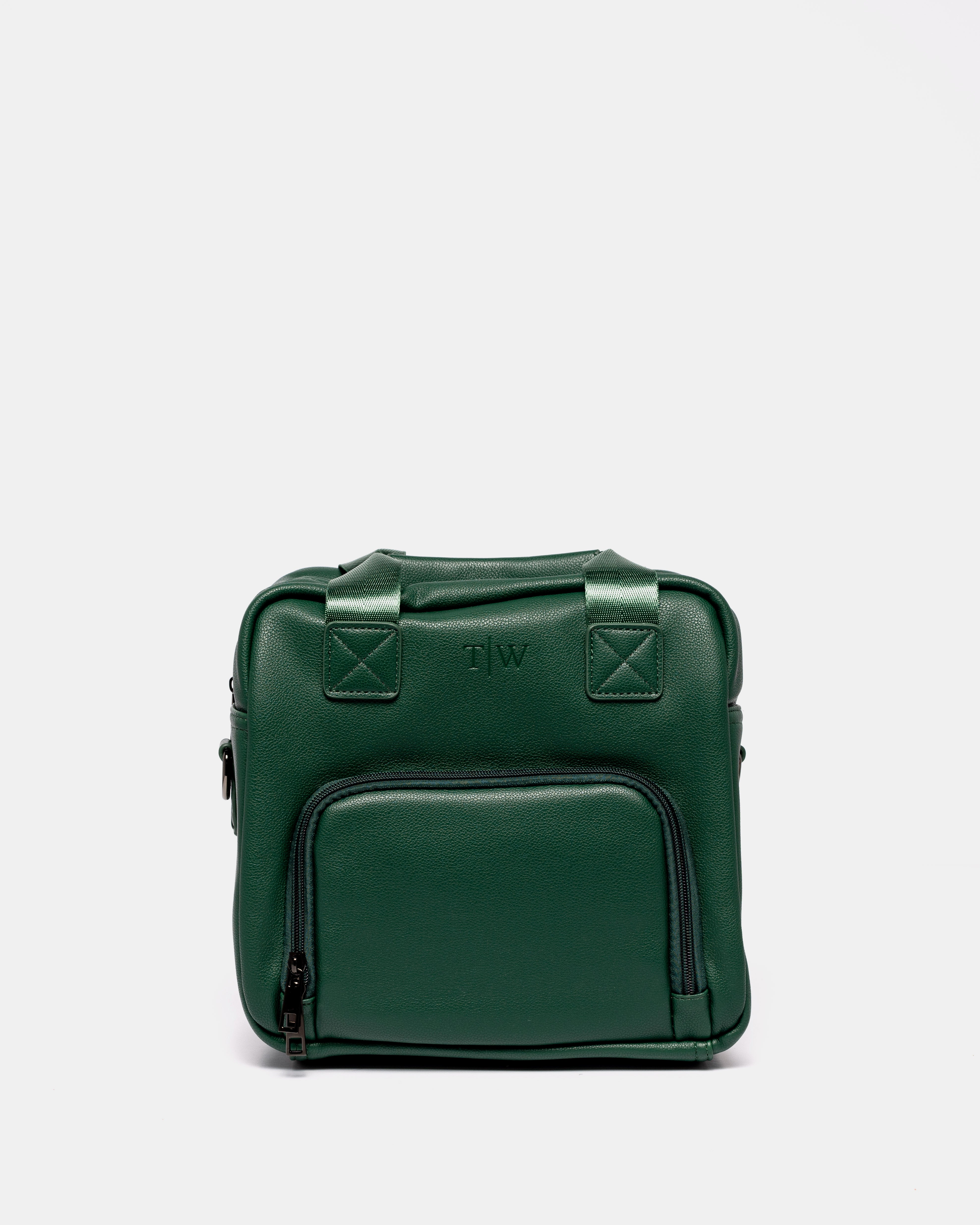 Callaloo Green Lunch Bags - T|W Premium Handmade Collection