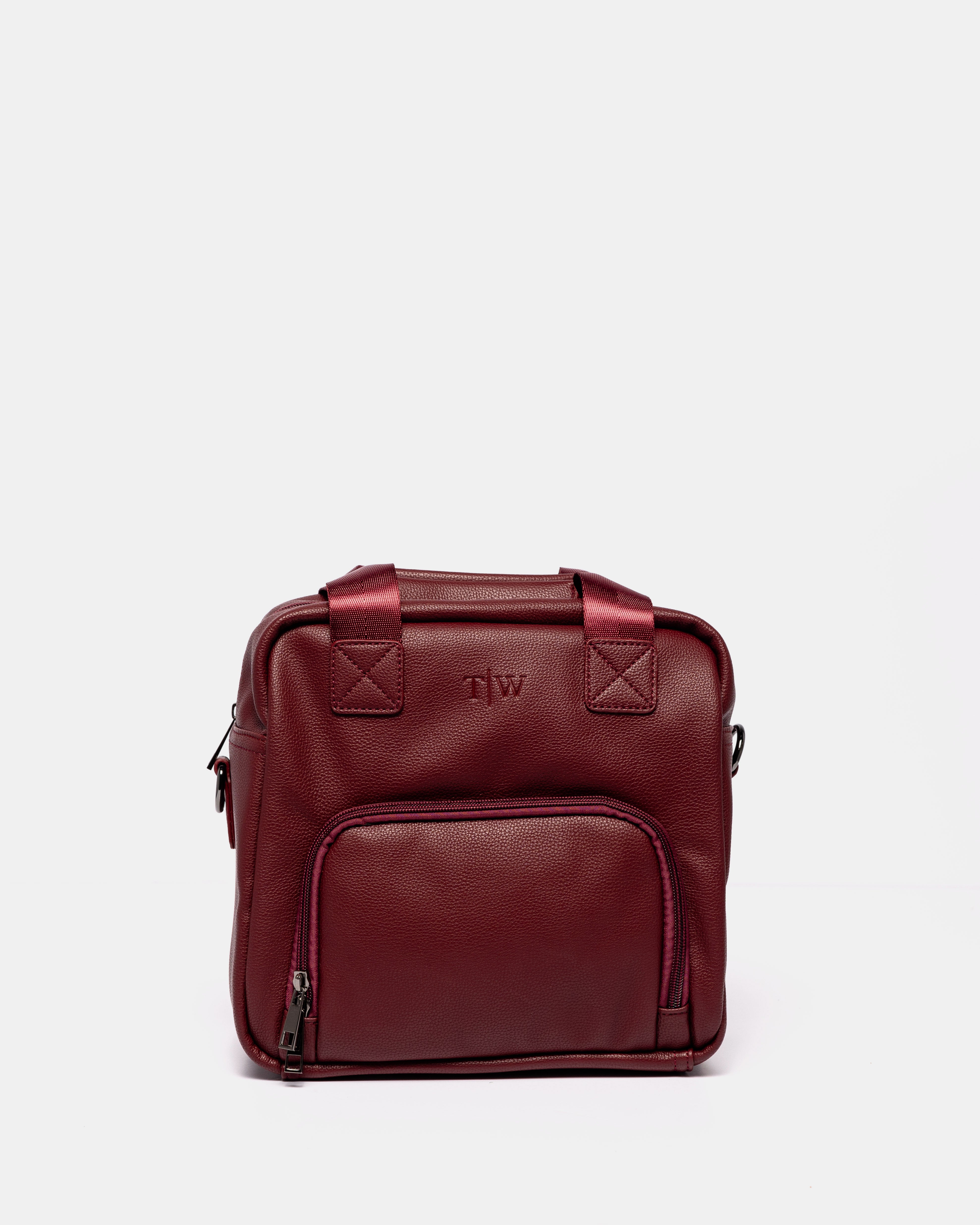 Sorrel Dark Red Luxury Lunch Bag - T|W Tote
