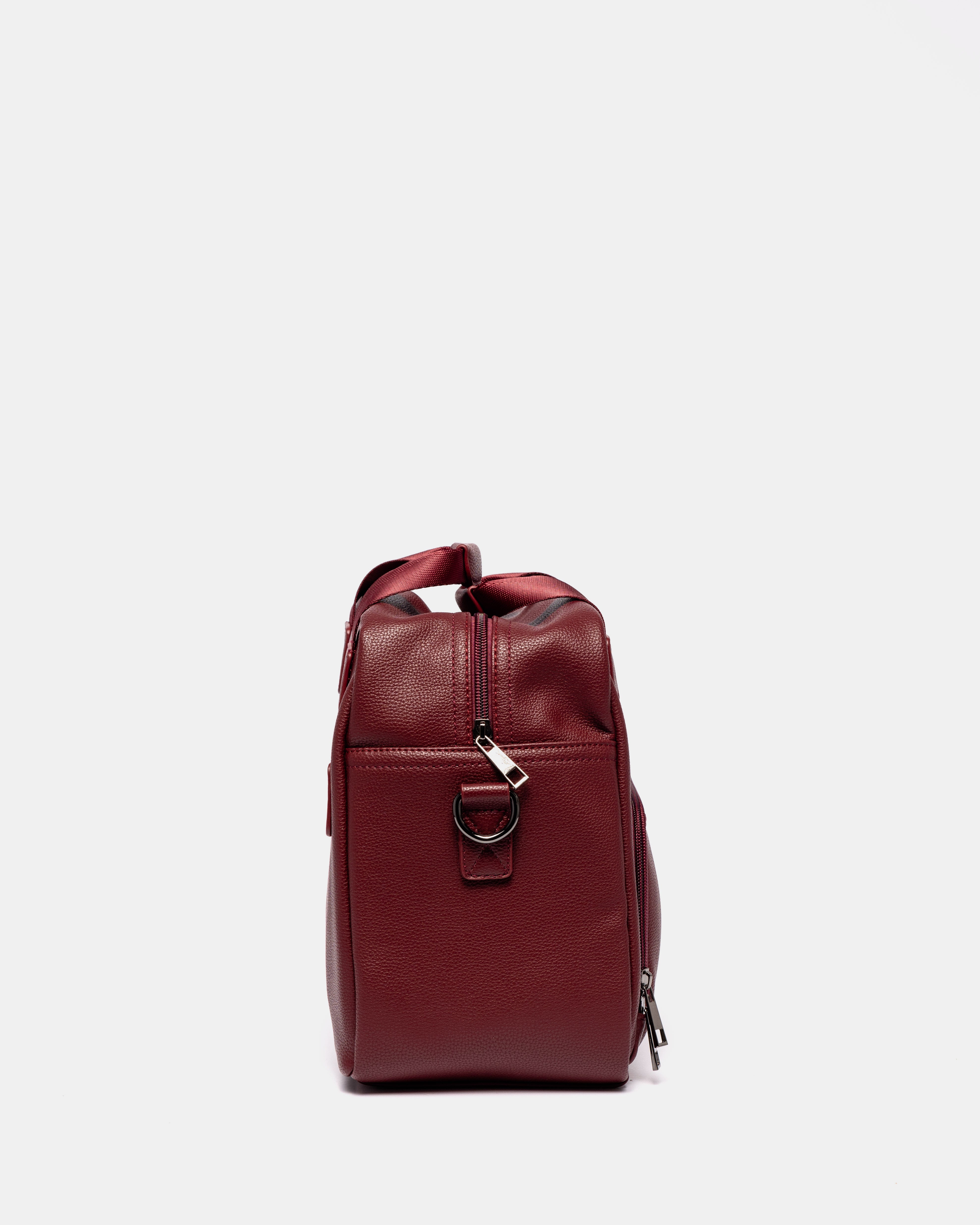 Sorrel Dark Red Luxury Lunch Bag - T|W Tote