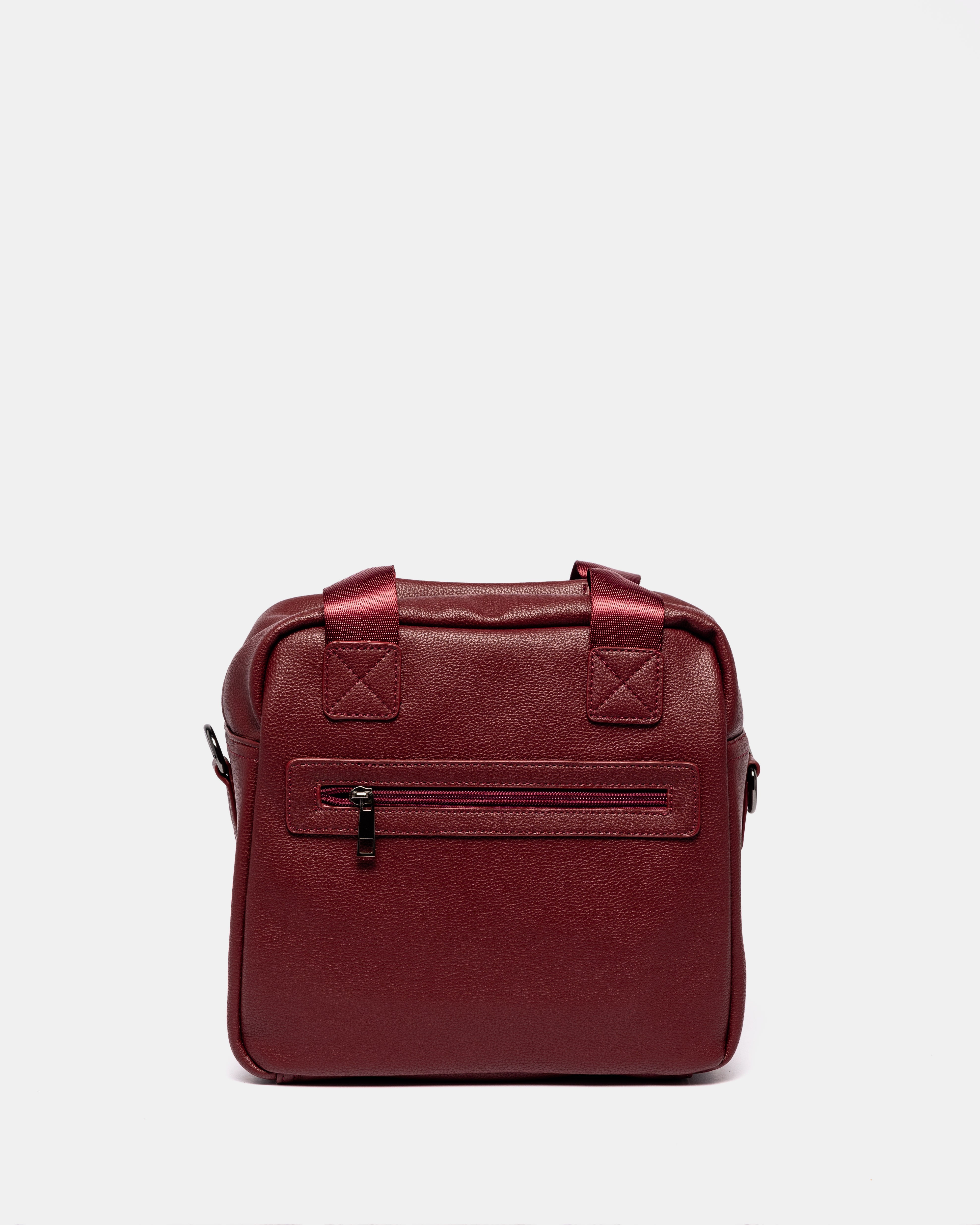 Sorrel Dark Red Luxury Lunch Bag - T|W Tote