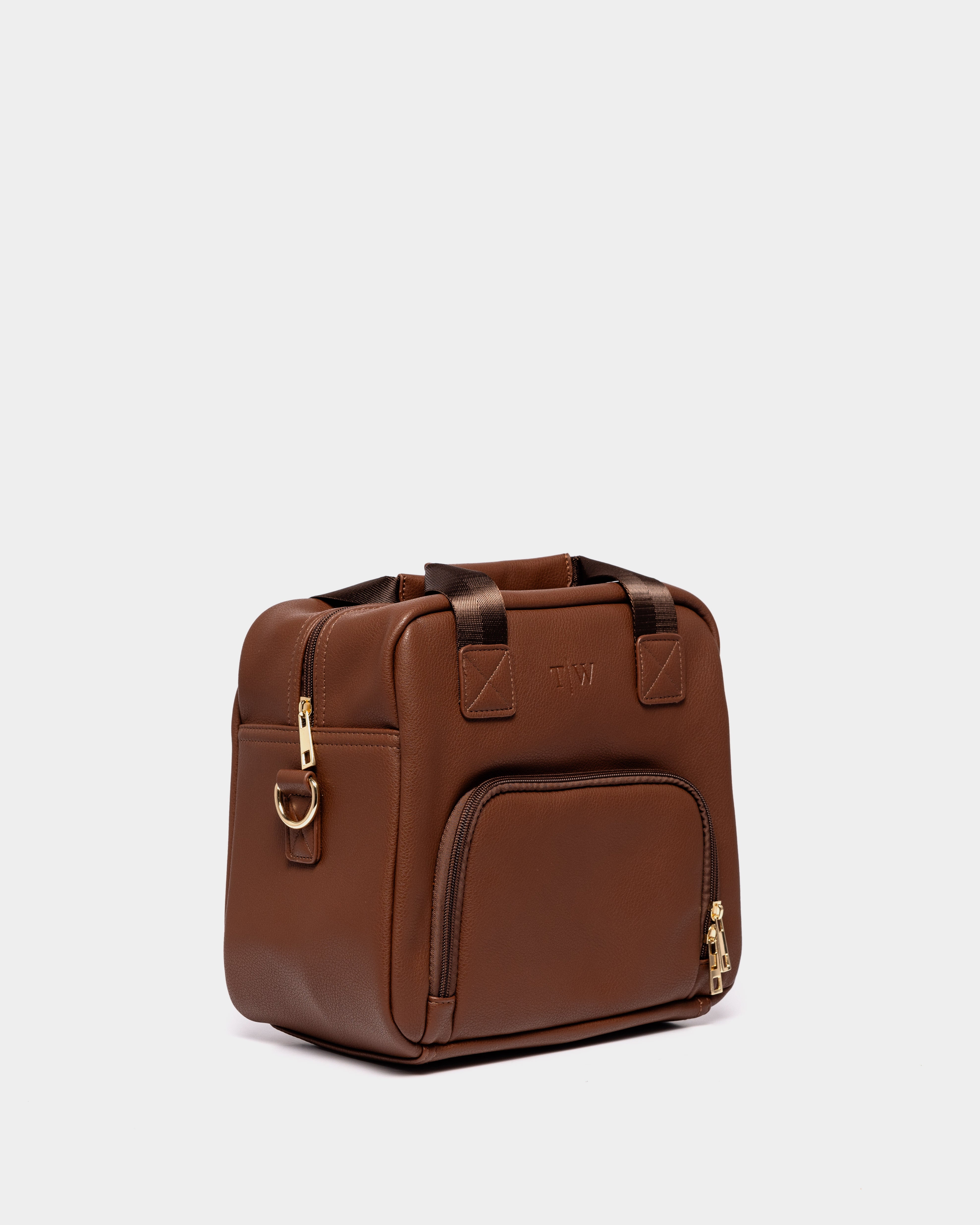 Tamarind Dark Brown Luxury Lunch Bag - T|W Tote