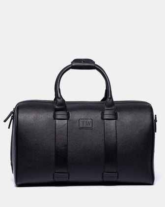 Mero Black Luxury Weekender - T|W Tote